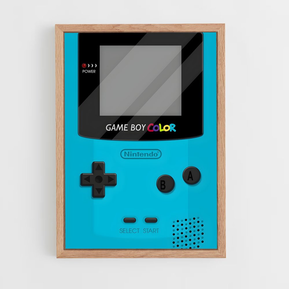 Poster Pixel Nostalgia – affiche Consoles (vue 4)